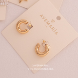 Chunky Gold Hoops